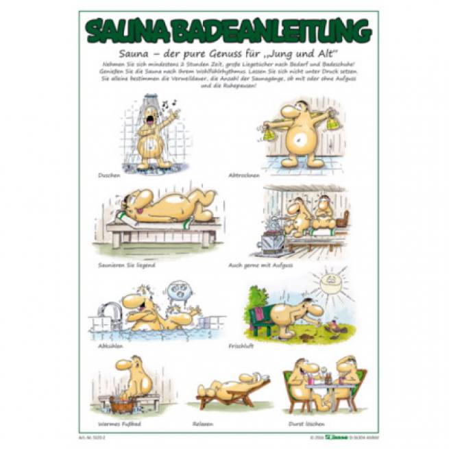 Sauna-Badeanleitung