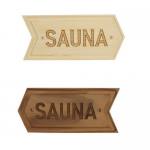 Sauna-Türschild Sauna