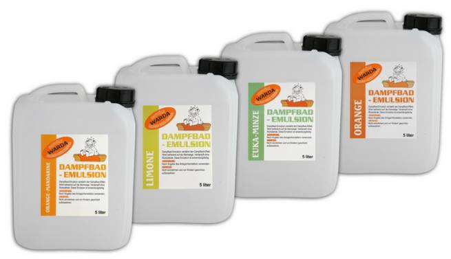 Dampfbad Duft - Dampfbademulsion - Vanille 5 Liter