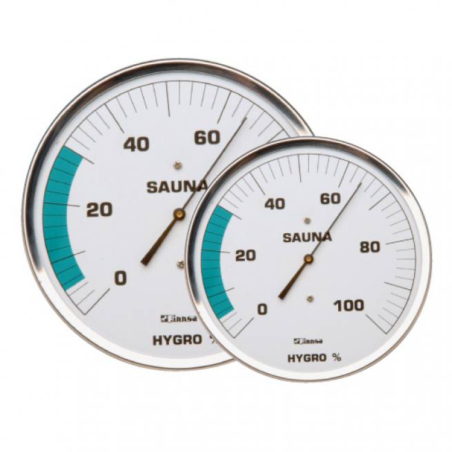 Sauna Hygrometer - Edelstahl