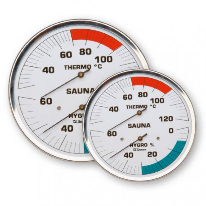 Sauna Hygrotherm - Edelstahl