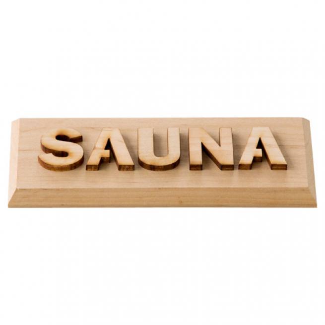 Sauna-Türschild