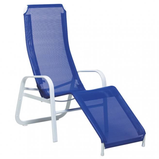 Saunaliege Florida Kippliege-Gestell aus Aluminium, für privat und Gewerbe, Karasek Wien