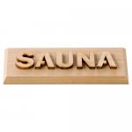 Zum Produkt: Türschild Sauna