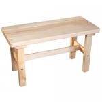 Zum Produkt: Sauna Sitzbank aus massiven Holz